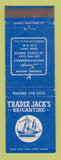 Matchbook Cover - Trader Jack's Brigantine Bradenton Beach FL