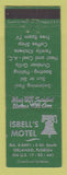 Matchbook Cover - Isbell's Motel Orlando FL