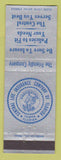 Matchbook Cover - Central Life Insurance Company Tampa FL