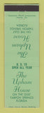 Matchbook Cover - Upham House Tarpon Springs FL