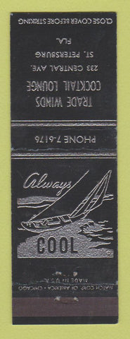 Matchbook Cover - Trade Winds Cocktail Lounge St Petersburg FL