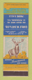 Matchbook Cover - Hartford Insurance Earle Day St Petersburg FL
