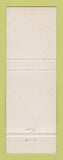 Matchbook Cover - Garden Restaurant Starke FL WEAR
