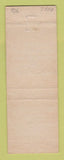Matchbook Cover - Fairways Motel Ocala FL WEAR