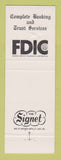 Matchbook Cover - Bank of Commerce Fort Lauderdale FL