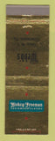 Matchbook Cover - Hickey Freeman Men's Clothes Utica NY Webb's Clearwater FL