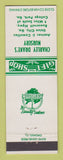 Matchbook Cover - Charley Drake's Nursery College Park GA