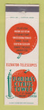 Matchbook Cover - Florida's Citrus Tower Clermont FL