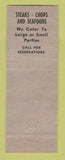 Matchbook Cover - Kiefer's Tavern Cleveland OH
