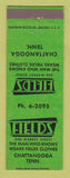 Matchbook Cover - Fields Men's Clothes Chattanooga TN