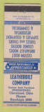 Matchbook Cover - Leatherbilt Company Upholstery Cleveland OH