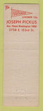 Matchbook Cover - Insulite Insulation Mando Minneapolis MN Harvard Lumber