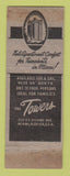 Matchbook Cover - The Towers Miami Beach FL WEAR