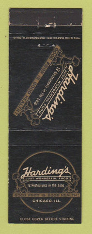 Matchbook Cover - Hardin's Restaurant Chicago IL