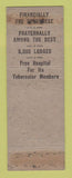 Matchbook Cover - Omaha Woodmen Insurance Society NE