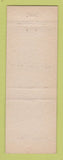Matchbook Cover - Uptown Terrace Restaurant Des Moines IA