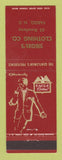 Matchbook Cover - Siegel's Men's Clothes Eagle Brand Fargo ND