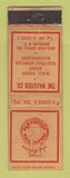 Matchbook Cover - Waxgiser Paramount Wallpaper Paint Brooklyn NY WEAR