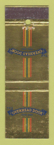 Matchbook Cover - Overhead Door Company Syracuse NY WEAR