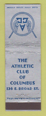 Matchbook Cover - Athletic Club of Columbus OH
