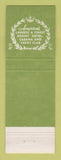 Matchbook Cover - Fontainebleau Hotel Miami Beach FL Chez Bon Bon