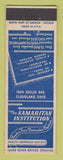 Matchbook Cover - Samaritan Institution Alcoholism Treatment Cleveland OH