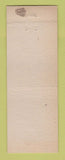 Matchbook Cover - Hotel Greystone Westfield NY