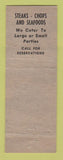Matchbook Cover - Kiefer's Tavern Cleveland OH