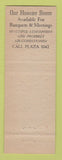 Matchbook Cover - Famous Door Restaurant Indianapolis IN