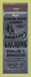 Matchbook Cover - Caroline Moorehead Catering Trappe PA WEAR