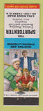 Matchbook Cover - Sportcenter Sporting Goods Parma OH baseball