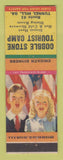 Matchbook Cover - Cobble Stone Tourist Camp Tunnel Hill GA
