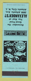 Matchbook Cover - Alexander's Restaurant Atlantic City NJ