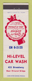 Matchbook Cover - HI Level Car Wash Toledo OH