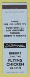 Matchbook Cover - Flying Chicken Restaurant Tulsa OK