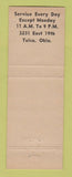 Matchbook Cover - Flying Chicken Restaurant Tulsa OK