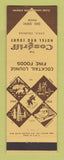 Matchbook Cover - Cosgriff Hotel Craig Colorado