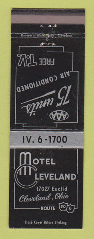 Matchbook Cover - Motel Cleveland OH