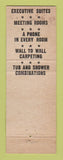 Matchbook Cover - Motel Cleveland OH