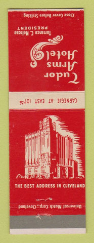 Matchbook Cover - Tudor Arms Hotel Cleveland OH