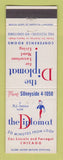 Matchbook Cover - Diplomat Motel Chicago IL