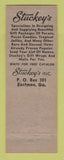 Matchbook Cover - Stuckey's Pecan Candy Eastman GA