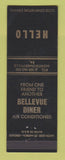 Matchbook Cover - Bellevue Diner Montgomeryville PA