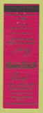 Matchbook Cover - Ray's Chat and Chew Restaurants Erie PA