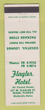 Matchbook Cover - Flagler Hotel Miami FL