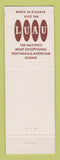 Matchbook Cover - Outrigger Bar Lounge St Charles New Orleans LA