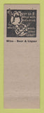 Matchbook Cover - Johnson's Hotel Saluvia PA