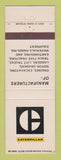 Matchbook Cover - Caterpillar Tractors
