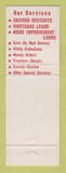 Matchbook Cover - Metropolitan Savings Association Shaker Heights OH