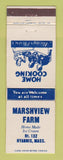Matchbook Cover - Marshview Farm Hyannis MA restaurant